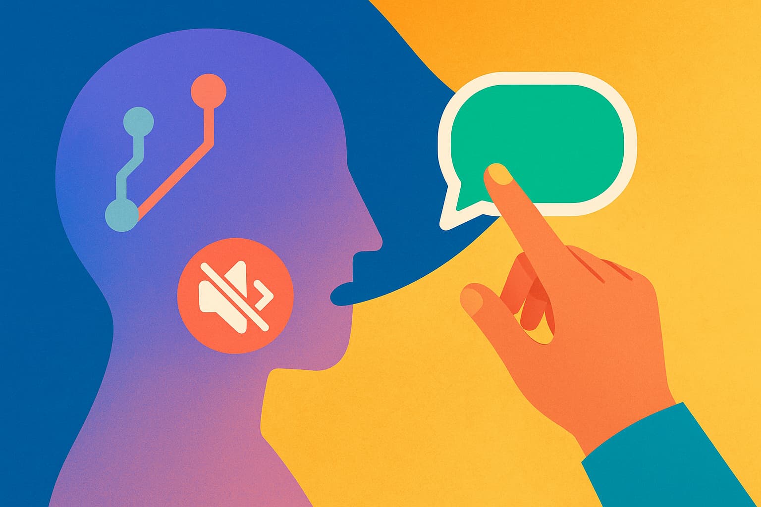 The AI I taught to stay silent